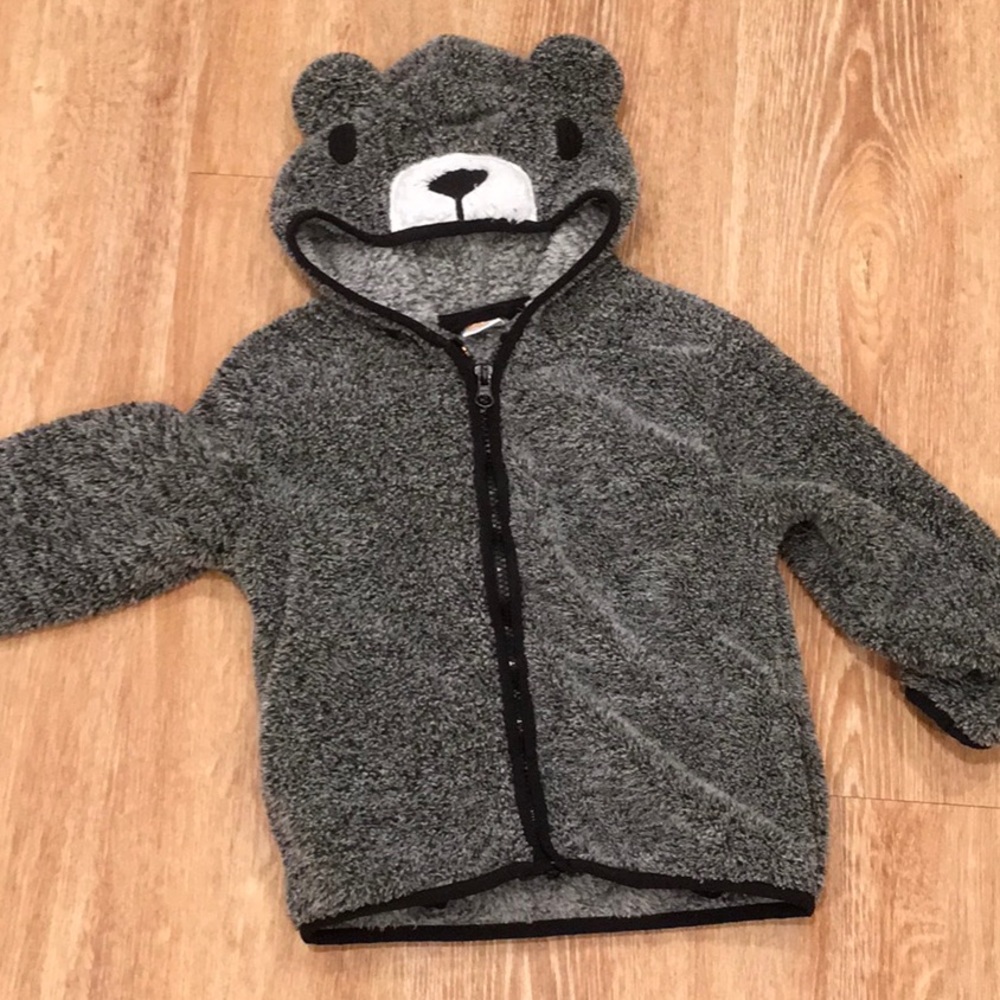 Gymboree Bear Fleece Jacket, Size 3T